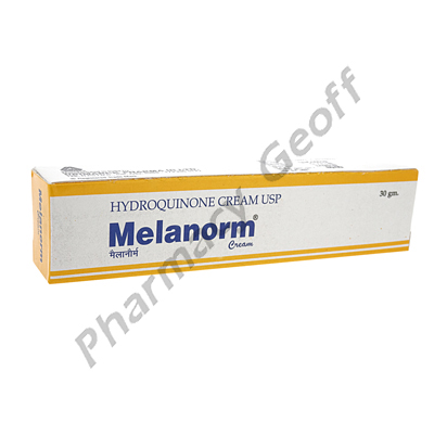 Melanorm Cream (Hydroquinone) - 4% (30g Tube)