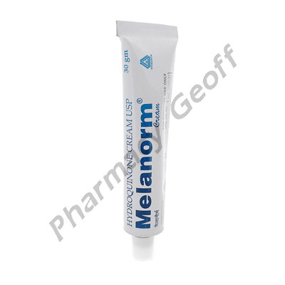 Melanorm Cream (Hydroquinone) - 4% (30g Tube)