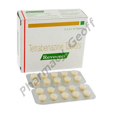 REVOCON (TETRABENAZINE) - 25MG (10 TABS)