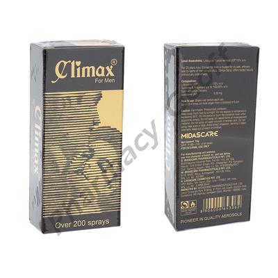 Climax Spray (Lignocaine) - 1.2g  (12g)