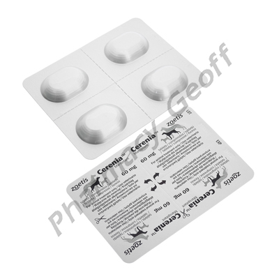 Cerenia (Maropitant) - 60mg (4 Tablets)(Blue)