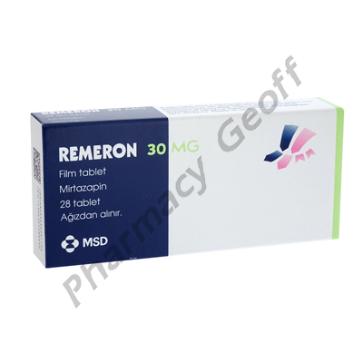 Remeron (Mirtazapine) - 30mg (28 Tablets)