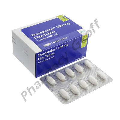 Transamine (Tranexamic Acid) - 500mg (50 Tablets)