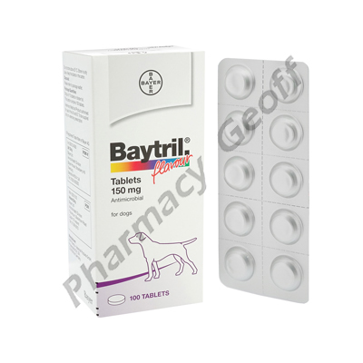 Baytril (Enrofloxacin) - 150mg (10 Tablets)