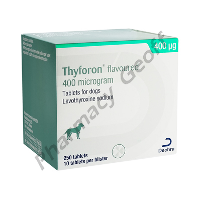 Thyforon (Levothyroxine Sodium) - 400mcg (250 Tablets)