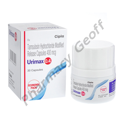 Urimax (Tamsulosin HCL) - 0.4mg (30 Capsules)
