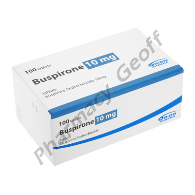 Buspirone (Buspirone hydrochloride) - 10mg (100 Tablets)