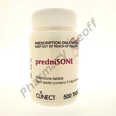 Prednisone (Prednisone) - 5mg (500 Tablets)