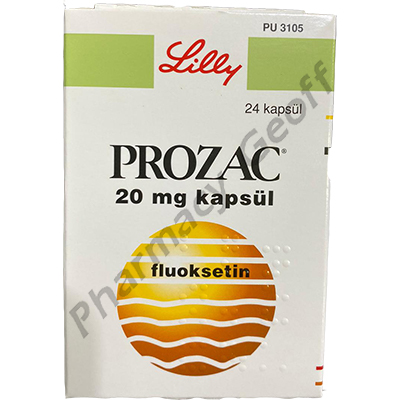 Prozac (Fluoxetine) - 20mg (24 capsules) (Turkish)