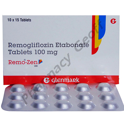 Remo-Zen (Remogliflozin Etabonate) - 100mg (10 x 15 Tablets)