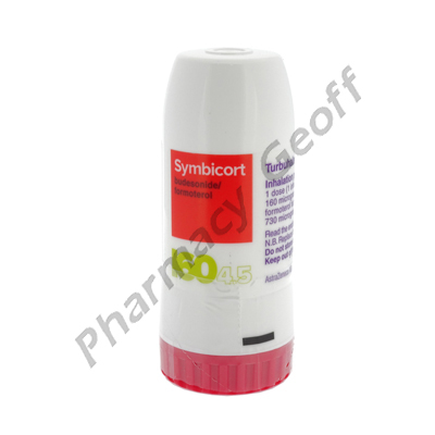 Symbicort Turbuhaler (Budesonide/Formoterol Fumarate) - 160mcg/4.5mcg (60 doses)