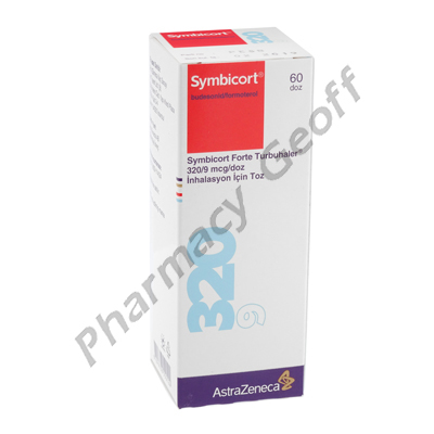 Symbicort Forte Turbuhaler (Budesonide/Formoterol Fumarate) - 320mcg/9mcg (60 doses)