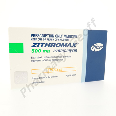 Zithromax (Azithromycin) - 500mg (2 Tablets)