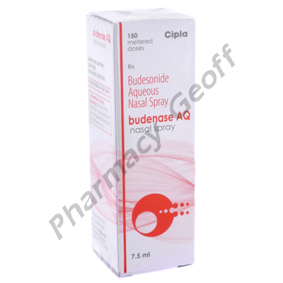 Budenase AQ Nasal Spray (Budesonide) - 100mcg (1 Bottle)