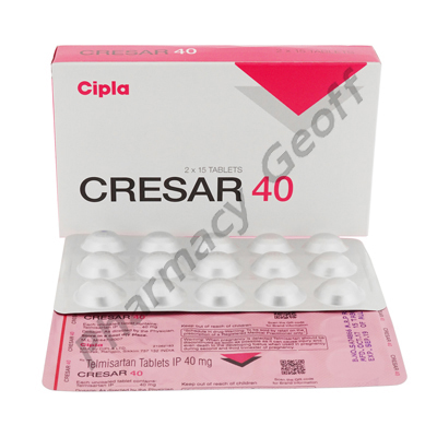 Cresar 40 (Telmisartan) - 40mg (30 Tablet)