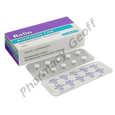 Rolin (Anastrozole) - 1mg (30 Tablets)