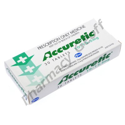 Accuretic (Quinapril Hydrochloride / HCTZ) - 10mg/12.5mg (30 Tablets)