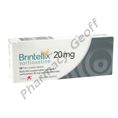 Brintellix (Vortioxetine) - 20mg (28 Tablets)