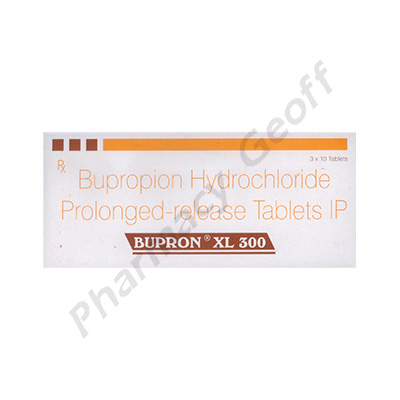 Bupron XL (Bupropion Hydrochloride) - 300mg (30 Tablets)