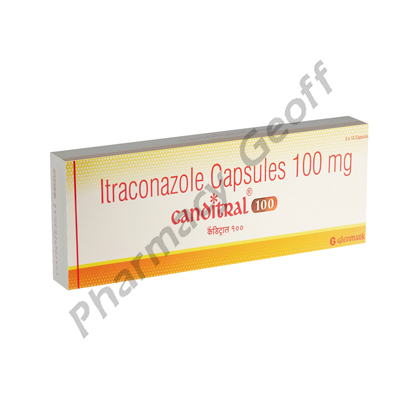 Canditral (Itraconazole) - 100mg (10 Capsules)
