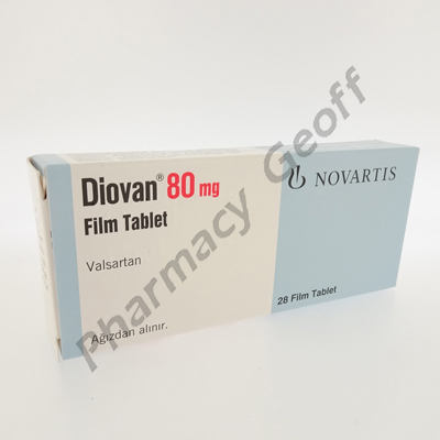 Diovan (Valsartan) - 80mg (28 Tablets)