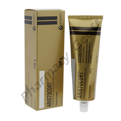 Aristocort Cream (Triamcinolone Acetonide) - 0.02% (100g Tube)