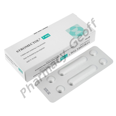 Stromectol (Ivermectin) - 3mg (4 Tablets)