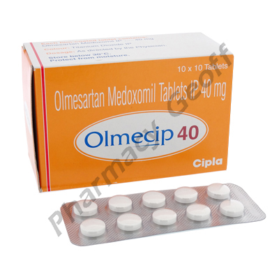 Olmecip (Olmesarta Medoxomil) - 40mg (10 Tablets)