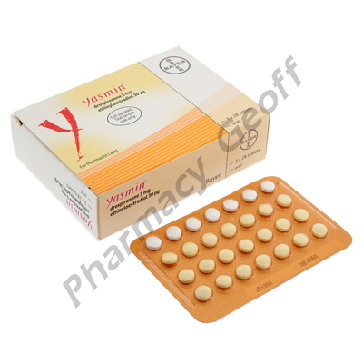 Yasmin (Drospirenone/Ethinyloestradiol) - 3mg/30mcg (84 Tablets)