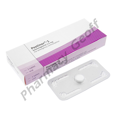 Postinor-1 (Levonorgestrel) - 1.5mg (1 Tablet)