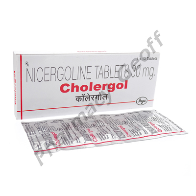 Cholergol (Nicergoline) - 30mg (10 Tablets)
