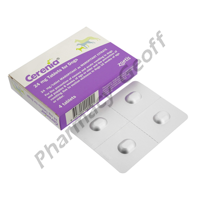 Cerenia (Maropitant) - 24mg (4 Tablets)(Purple)