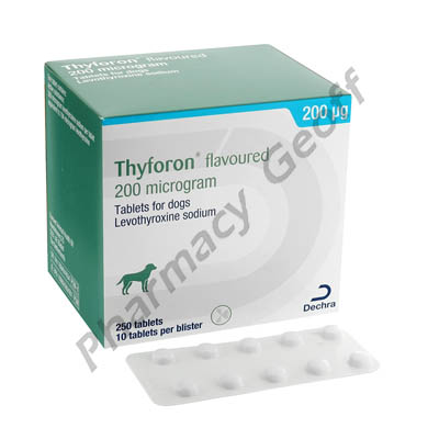 Thyforon (Levothyroxine Sodium) - 200mcg (250 Tablets)