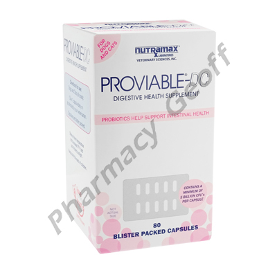 Proviable-DC For Dogs and Cats - 80 Capsules