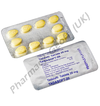 Tadasoft (Tadalafil) - 20mg (10 Chewable Tablets)