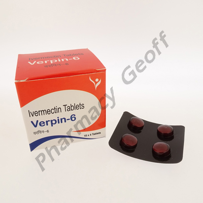 Verpin-6 (Ivermectin) - 6mg (10 x 4 Tablets)