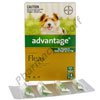 Advantage for Puppies and Small Dogs (Imidacloprid) - 100g/L (4 x 0.4mL)