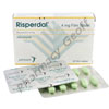 Risperdal (Risperidone) - 4mg (20 Tablets)(Turkey)