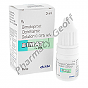 Bimat Eye Drops (Bimatoprost 0.3%) - 3mL