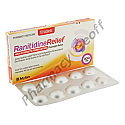 Ranitidine Relief (Ranitidine Hydrochloride) - 300mg (10 Tablets)