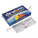 DeWorm (Mebendazole) - 100mg (2 Tablets)